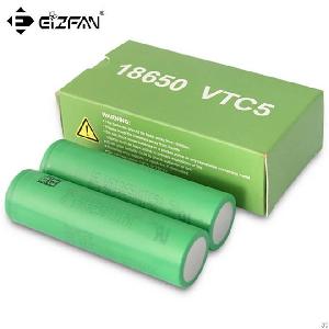 High Drain Sony Vtc5 Us18650 3.7v 2600mah 30a Battery