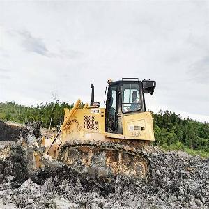 Easy Maintenance Open View Bulldozer Equipped With Torque Converter