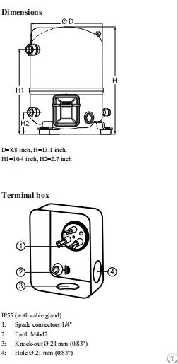 Danfoss Compressor Mtz22jc5ve