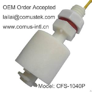 pp plastic liquid level sensor float switch tanks