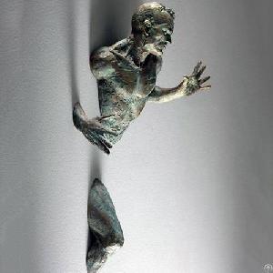 Bronze Man Limb Sculpture From Matteo Pugliese