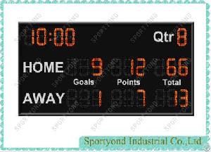 China Led Electronic Australia Football Scoreboard Supplier, Footbol Digital Scoring Board Maker