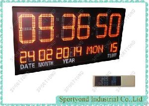 clock led board digital card electronic timer sign