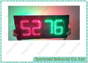 Digital Football Game Scoreboard , Led Footbol Player Substitute Boards