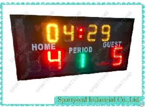 Electronic Football Scoreboard Leader, Futsal Scoring Board Supplier