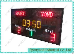 Football Digital Scoreboard Suppier, Futsal Led Scorebord Maker, Soccer Scoring Board Manufacturer