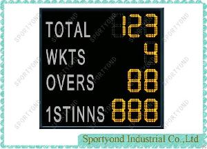 led cricket electronic digital scoreboard