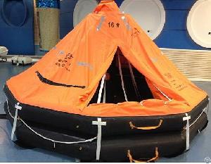 Ccs Ec Certificate Solas Davit Launched Inflatable Life Raft For Sale