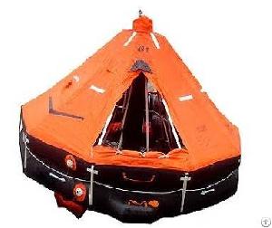 Davit Launched Inflatable Life Raft With 25 Persons For Sale