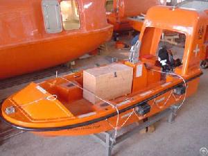 fiberglass life rescue boats davit