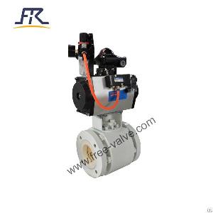 ceramic ball valve pneumatic conveying lithium powder