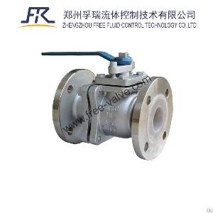 Fluorine Lined Ball Valve