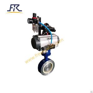 pneumatic ceramic butterfly valve