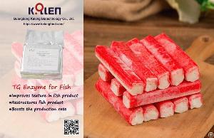 transglutaminase meat glue fish