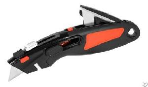 multi utility cutter knife safety auto lock