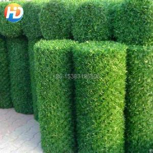 artificial grass hedge link green chain fence