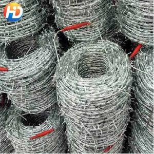 galvanized pvc coated barbed wire