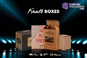 Custom Printed Kraft Packaging Boxes