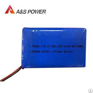 Lithium Battery Pack 2s 704060 7.4v 1800mah