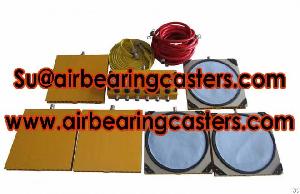 air caster transporters normally four six load module systems