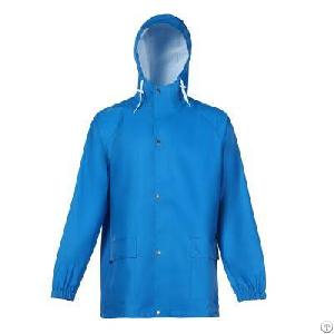 men pu rain jacket kbm1080