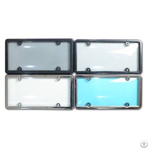 Plastic Metal Ul License Plate Frame