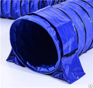 dog agility tunnel bag sand