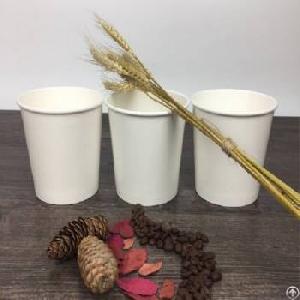 Biodegradable Pla Lined Disposable Paper Soup Cup With Pla Lid