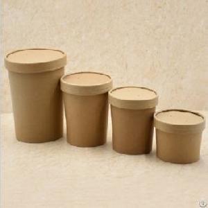 kraft soup paper cup lid