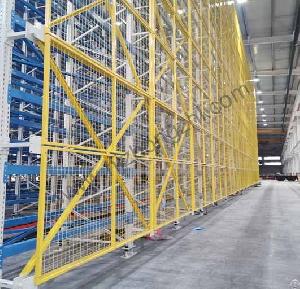 High Strength Heavy Duty Racking Protective Steel Wire Mesh Partition