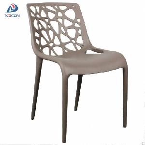 Al-862 Coffee Shop Restaurant Stackable Armless Plastic Chair For Sale