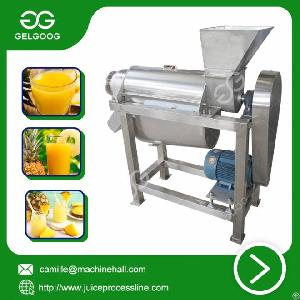 spiral pineapple juicer machine 0 5t h fruit juice processing