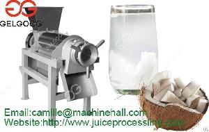 stainless steel coconut juice extractor machine