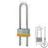 Laminated Steel Padlock With Adjustable Shackle