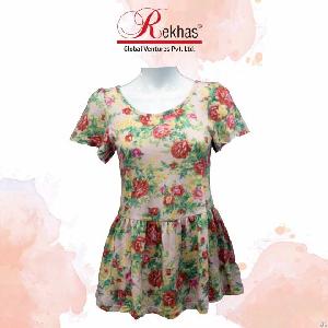 Floral Regular Top For Women