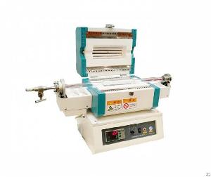 Chy-r1250 Compact Electric Revolve Tube Furnace With 30 Segment Controller