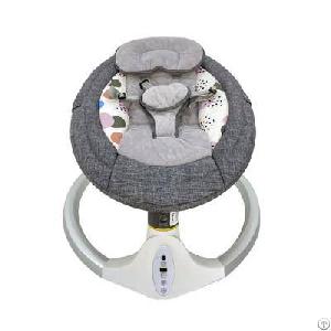 Coloured Baby Automatic Swing Bassinet With Vibration And Melody Function