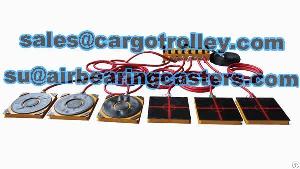 air bearing casters floor