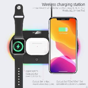 phonemust 15w qi 3 1 wireless charger stand pad apple devices pm z5d