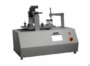 rotating machinery friction static tester fabric