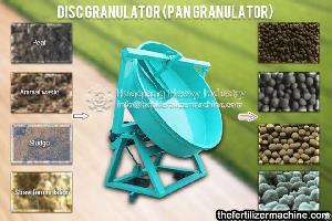 Disc Granulator Fertilizer Pan Granulation Machine