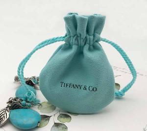 Turquoise Tiffany Jewelry Pouch