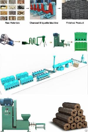 Applications Of Biomass Charcoal Briquette Machine