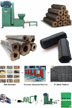 biomass charcoal briquette machine wood briquettes