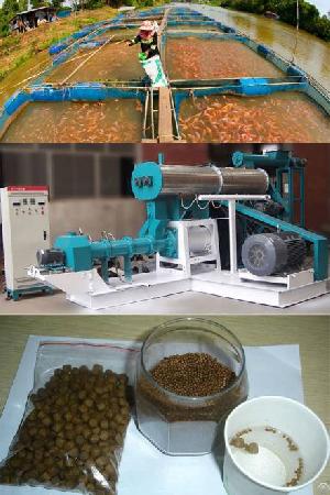 Fish Feed Extruder Machine Can Make Floating Fish Food Pellets