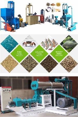 fish feed pellet machine wet extruder