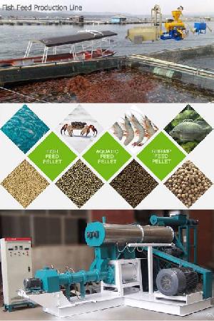 stainless steel floating fish pellet machine