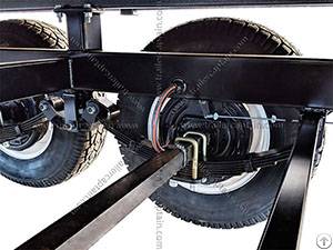 Trailer Tandem Axles With Brakes