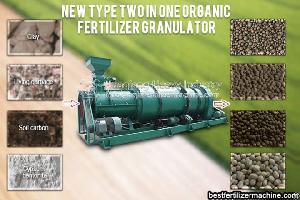 Two In One Npk, Organic Fertilizer Granulator