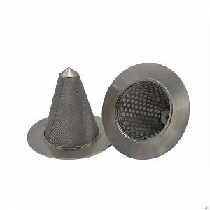 Details Of Stainless Steel Cone Tapered Filter Screen Strainer